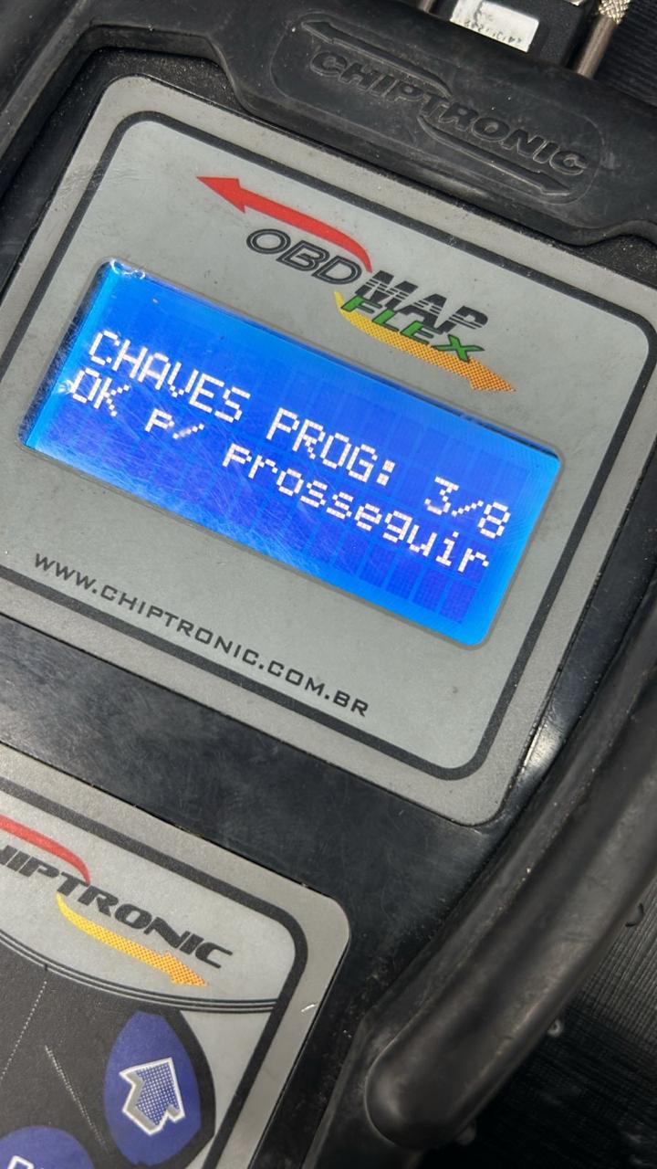 Programação de chave automotiva via scanner OBDMAP